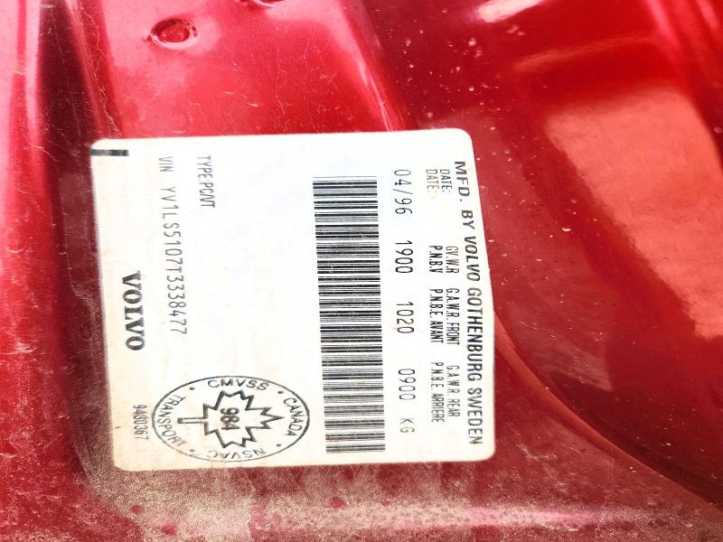 Продажа на аукционе авто 1996 Volvo 850, vin: YV1LS5107T3338477, номер лота: 57655486