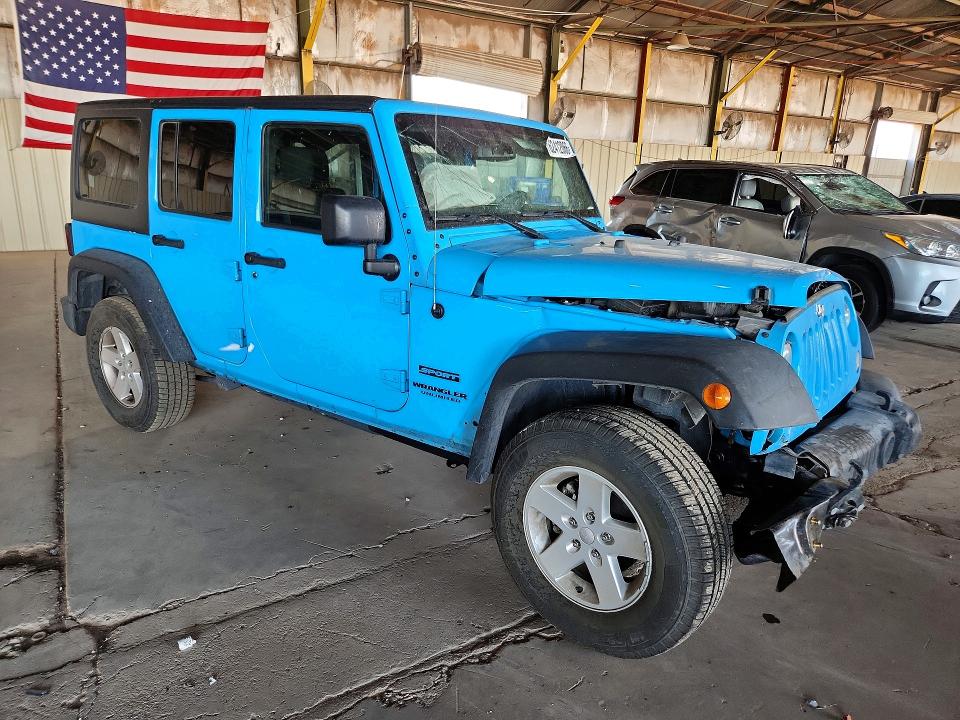 Продаж на аукціоні авто 2017 Jeep Wrangler Unlimited, vin: 1C4BJWDG2HL640527, номер лоту: 62412066