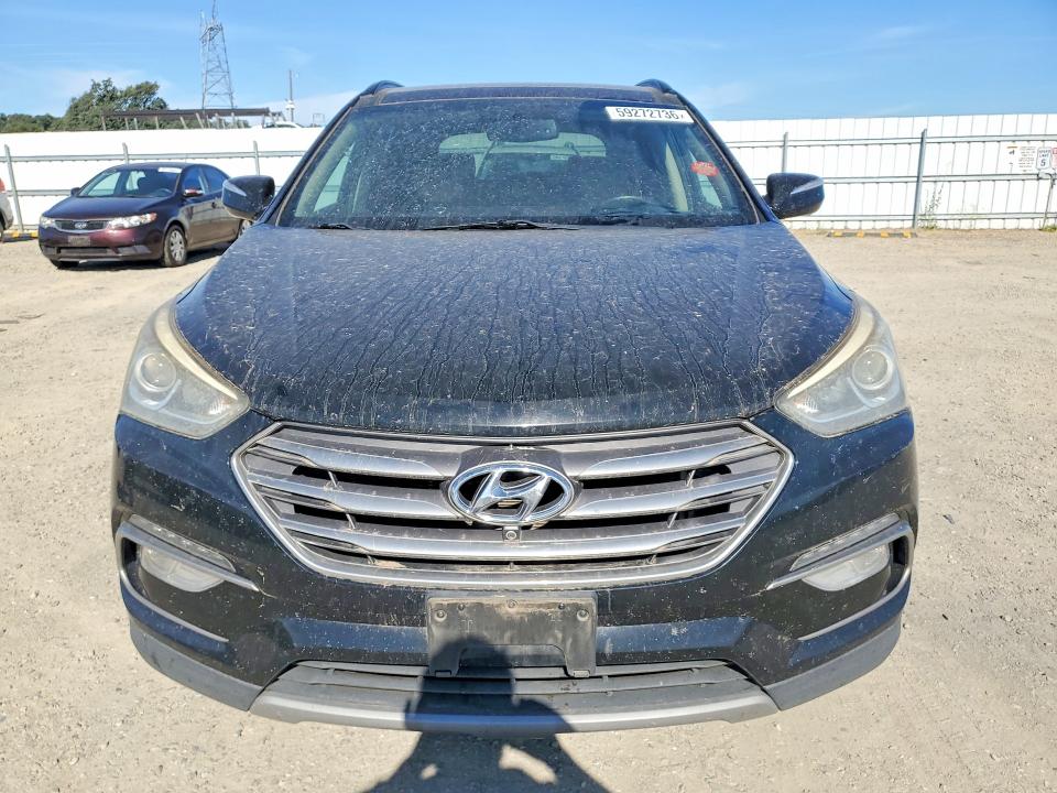 59272736 :رقم المزاد ، 5XYZU3LB3HG389104 vin ، 2017 Hyundai Santa Fe Sport مزاد بيع