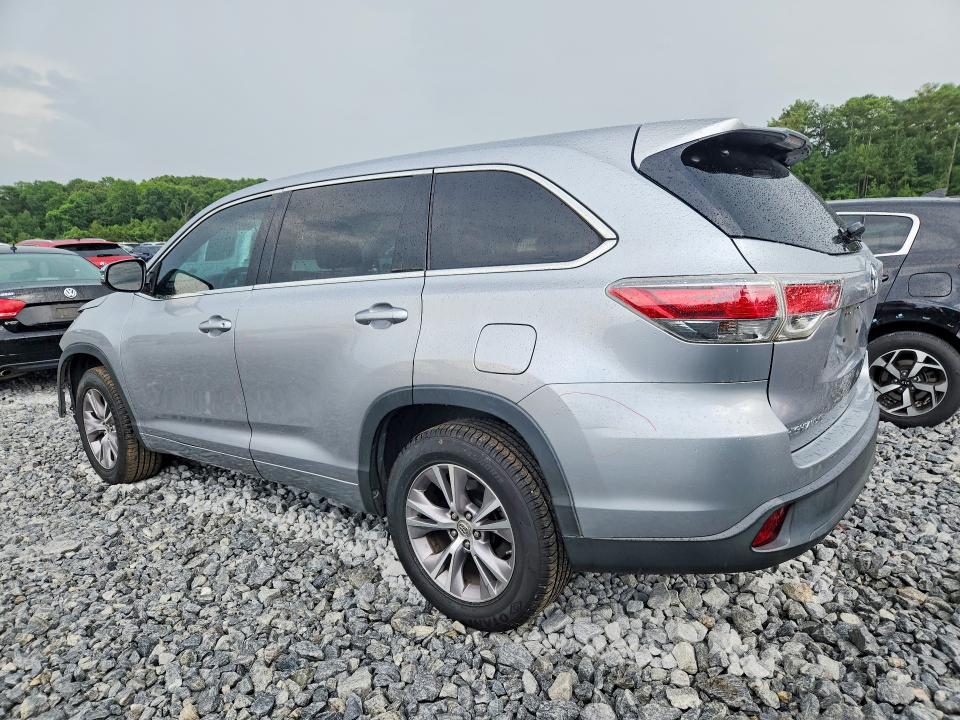 2015 Toyota Highlander მანქანა იყიდება აუქციონზე, vin: 5TDZKRFH1FS075752, აუქციონის ნომერი: 60805396