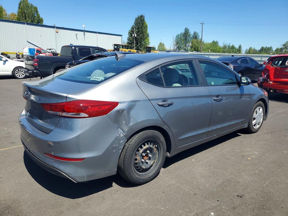 Продажа на аукционе авто 2017 Hyundai Elantra, vin: KMHD74LF9HU082850, номер лота: 61640336