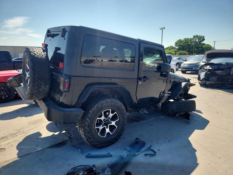60273286 :رقم المزاد ، 1C4GJWAG0EL121210 vin ، 2014 Jeep Wrangler مزاد بيع