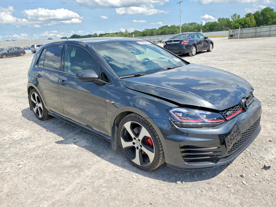 60002426 :رقم المزاد ، 3VW5T7AU3FM075866 vin ، 2015 Volkswagen Gti مزاد بيع