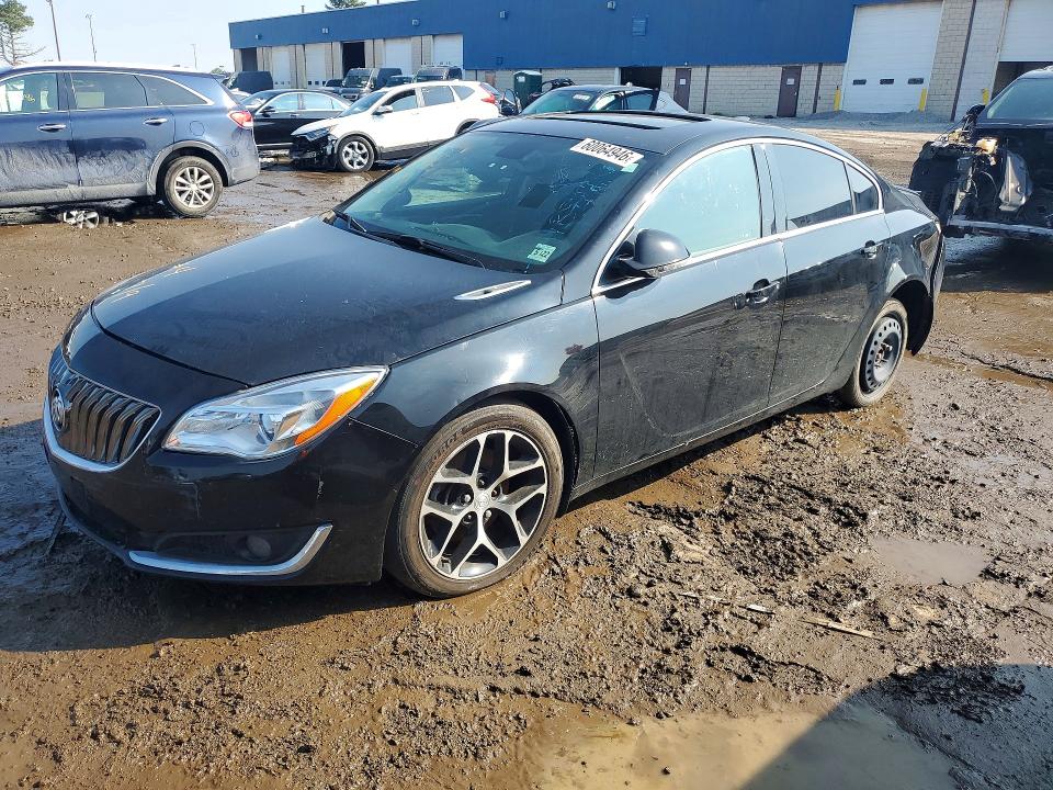 2017 Buick Regal მანქანა იყიდება აუქციონზე, vin: 2G4GL5EX2H9133414, აუქციონის ნომერი: 60064946