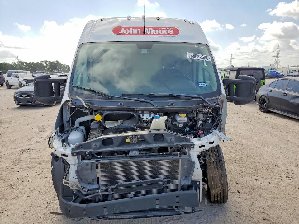 2021 Ram Promaster 2500 მანქანა იყიდება აუქციონზე, vin: 3C6LRVDG5ME566179, აუქციონის ნომერი: 58882686