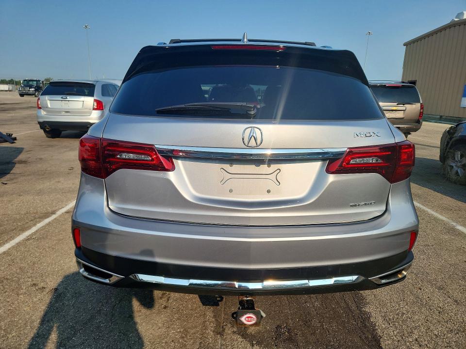 2017 Acura Mdx მანქანა იყიდება აუქციონზე, vin: 5J8YD4H58HL007935, აუქციონის ნომერი: 59621936