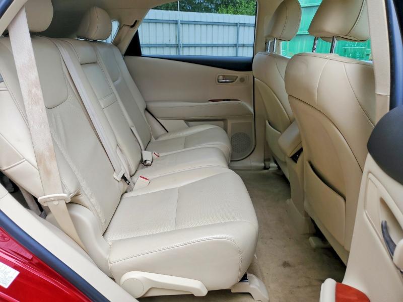 60153926 :رقم المزاد ، JTJBC1BA7B2037434 vin ، 2011 Lexus Rx مزاد بيع