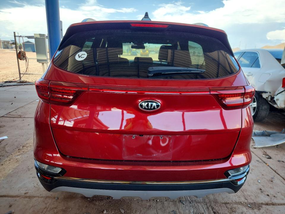 61388436 :رقم المزاد ، KNDP63ACXL7807676 vin ، 2020 Kia Sportage مزاد بيع