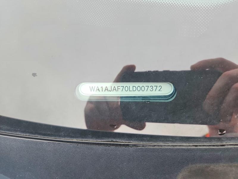 54093716 :رقم المزاد ، WA1AJAF70LD007372 vin ، 2020 Audi Q7 مزاد بيع