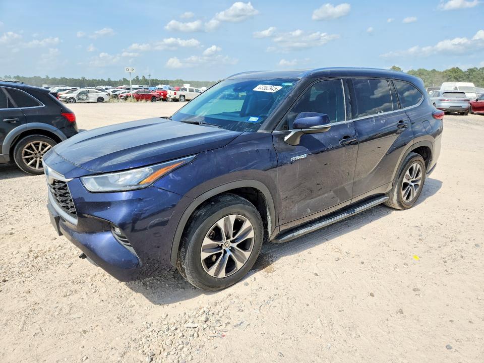2020 Toyota Highlander მანქანა იყიდება აუქციონზე, vin: 5TDGARAH0LS500214, აუქციონის ნომერი: 63303946