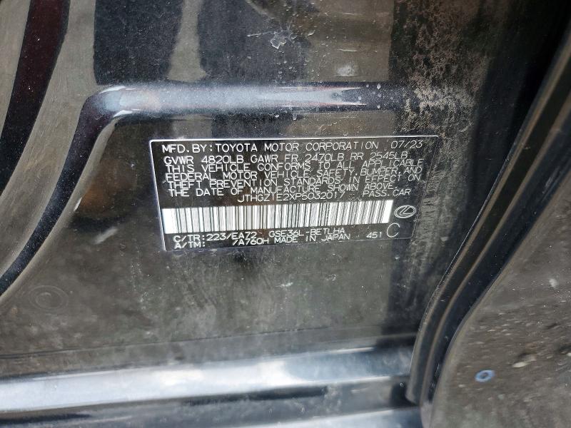 62808916 :رقم المزاد ، JTHGZ1E2XP5032017 vin ، 2023 Lexus Is مزاد بيع