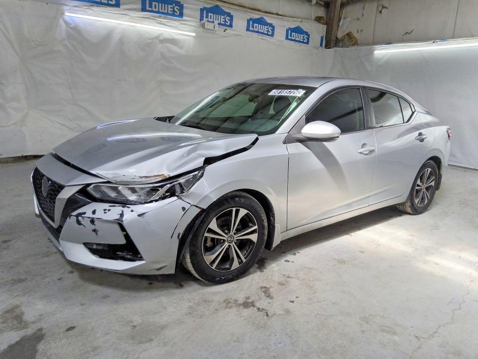 2020 Nissan Sentra მანქანა იყიდება აუქციონზე, vin: 3N1AB8CV5LY265823, აუქციონის ნომერი: 58185726