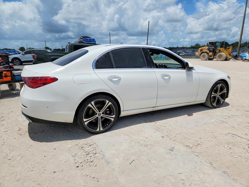 61929816 :رقم المزاد ، W1KAF4GB8RR161292 vin ، 2024 Mercedes-benz C مزاد بيع