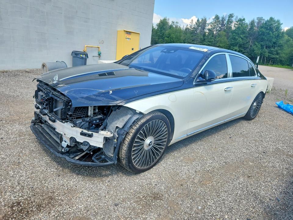 2022 Mercedes-benz S მანქანა იყიდება აუქციონზე, vin: W1K6X7GB0NA066982, აუქციონის ნომერი: 77374375
