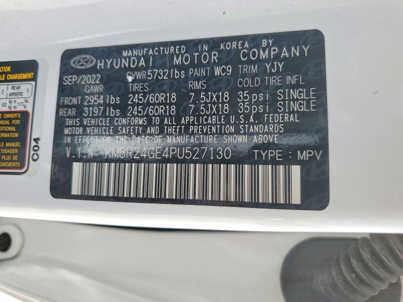 Aukcja sprzedaży 2023 Hyundai Palisade, vin: KM8R24GE4PU527130, numer aukcji: 62046056