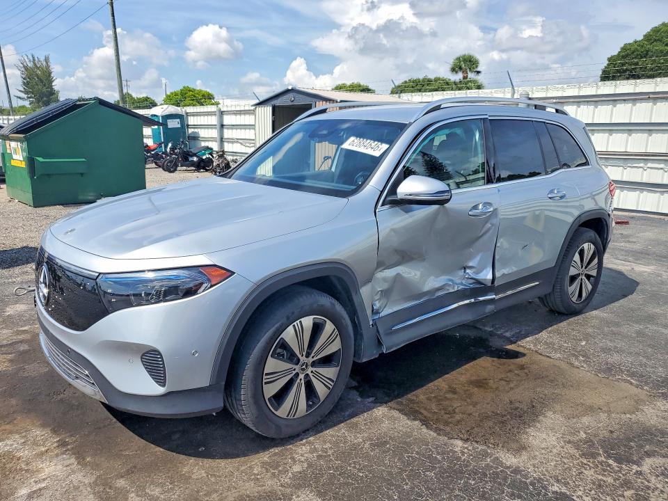 Aukcja sprzedaży 2024 Mercedes-benz Eqb, vin: W1N9M0CB2RN098854, numer aukcji: 62884646
