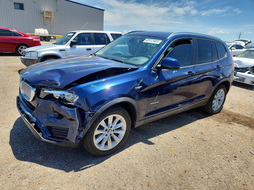 Продаж на аукціоні авто 2017 Bmw X3, vin: 5UXWZ7C33H0V87111, номер лоту: 62512906
