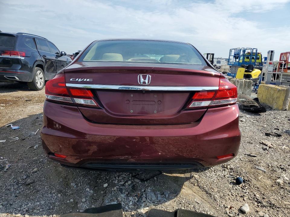 Продаж на аукціоні авто 2013 Honda Civic, vin: 19XFB2F55DE002794, номер лоту: 60228726