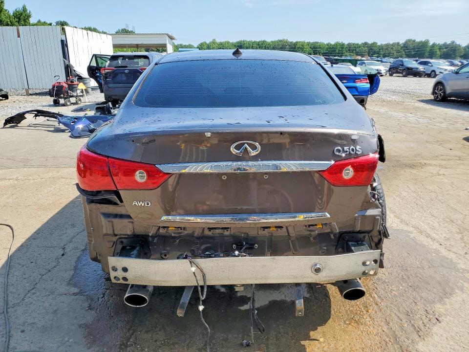Продажа на аукционе авто 2014 Infiniti Q50, vin: JN1BV7AR5EM686622, номер лота: 62442926