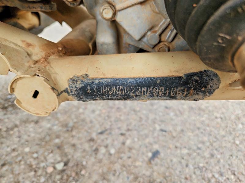 61002896 :رقم المزاد ، 3JBVNAV20MK001061 vin ، 2021 Can-am Maverick X3 مزاد بيع