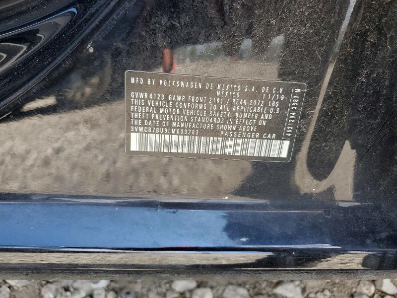 Aukcja sprzedaży 2020 Volkswagen Jetta, vin: 3VWCB7BU9LM003283, numer aukcji: 60366716