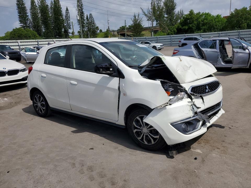 60321446 :رقم المزاد ، ML32A3HJ8KH014417 vin ، 2019 Mitsubishi Mirage مزاد بيع
