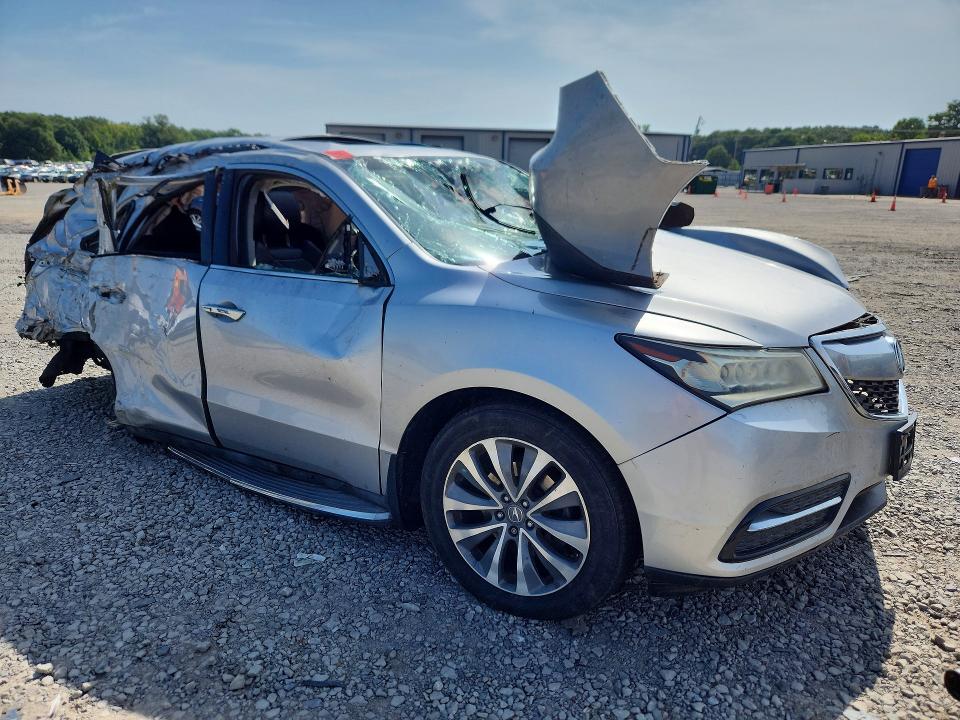 62694276 :رقم المزاد ، 5FRYD4H44EB034990 vin ، 2014 Acura Mdx مزاد بيع