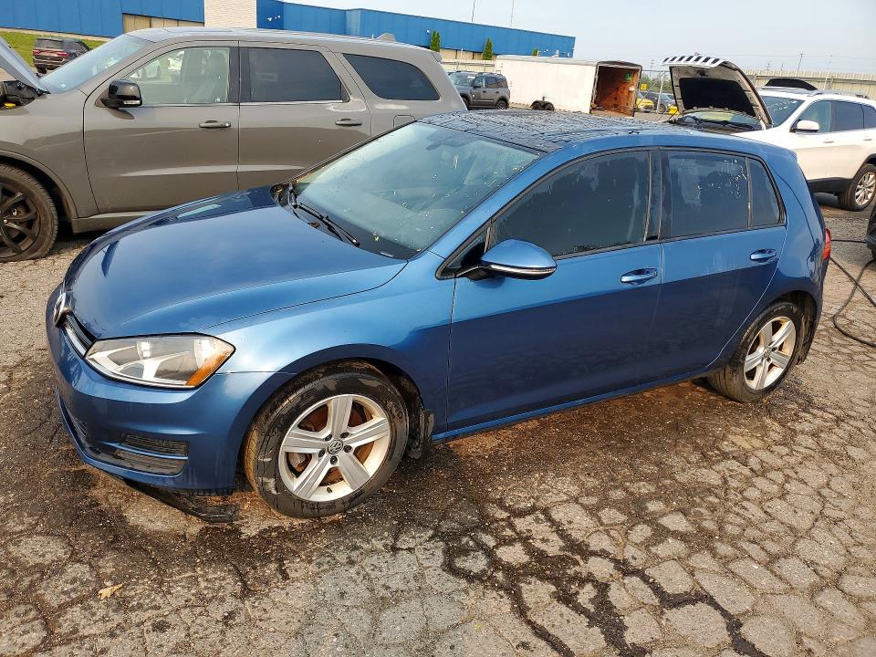 Auction sale of the 2017 Volkswagen Golf, vin: 3VW117AU1HM069717, lot number: 60927766