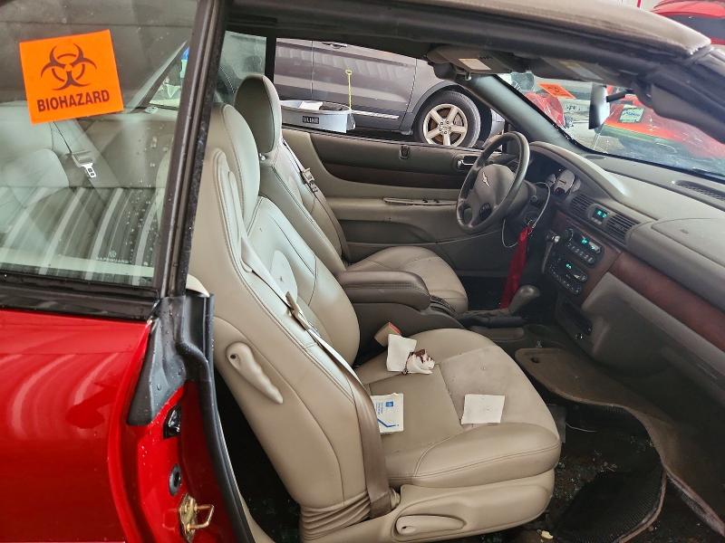 41634936 :رقم المزاد ، 1C3EL65R16N249866 vin ، 2006 Chrysler Sebring مزاد بيع