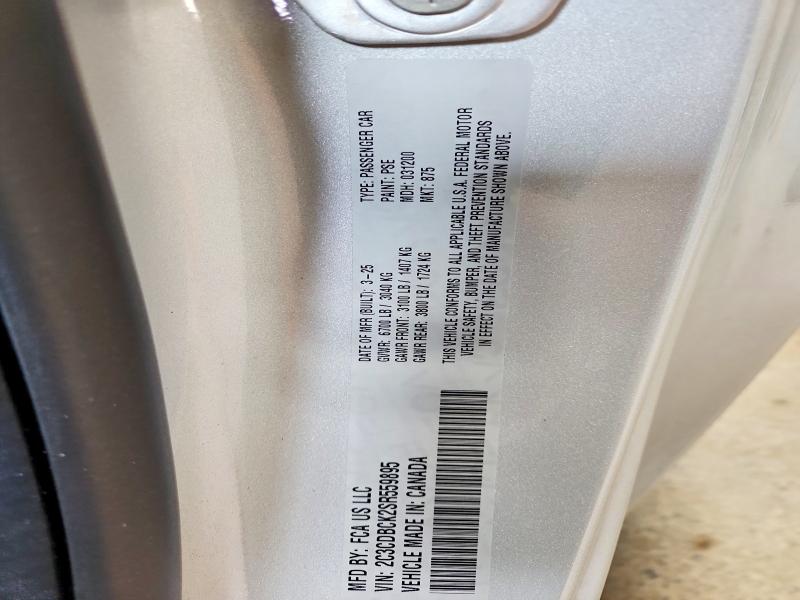 62289146 :رقم المزاد ، 2C3CDBCK2SR559895 vin ، 2025 Dodge Charger مزاد بيع