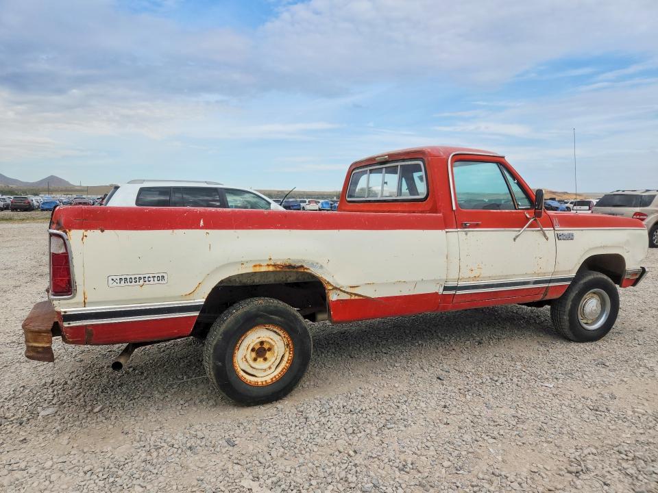 1979 Dodge D150 Pickup მანქანა იყიდება აუქციონზე, vin: W14JE9S206860, აუქციონის ნომერი: 61264716