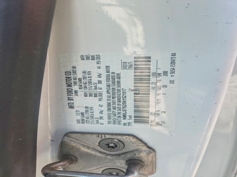 Aukcja sprzedaży 2022 Ford Transit Connect, vin: NM0LS7S25N1521017, numer aukcji: 63177016