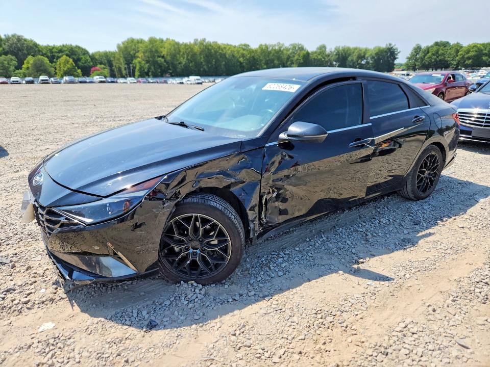 2022 Hyundai Elantra მანქანა იყიდება აუქციონზე, vin: KMHLN4AG9NU345525, აუქციონის ნომერი: 62268426