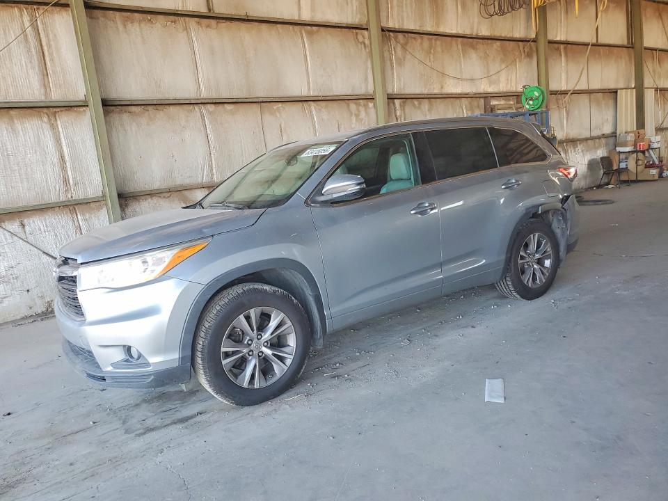 Auction sale of the 2014 Toyota Highlander, vin: 5TDJKRFH4ES019641, lot number: 63415056