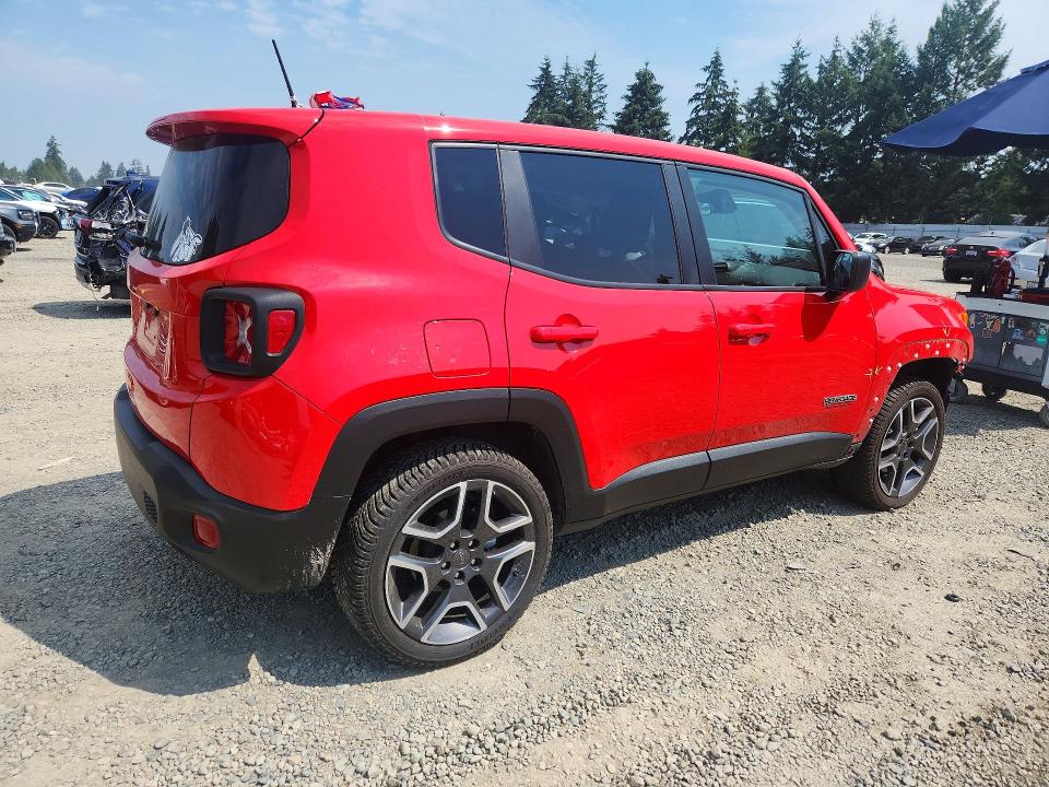 61735686 :رقم المزاد ، ZACNJDAB4MPN13842 vin ، 2021 Jeep Renegade مزاد بيع