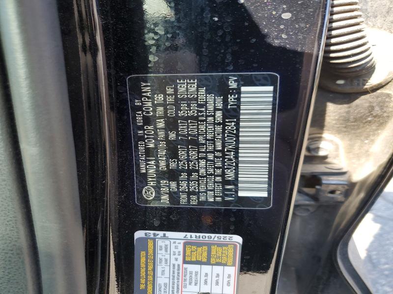Aukcja sprzedaży 2019 Hyundai Tucson, vin: KM8J2CA47KU072841, numer aukcji: 62122676