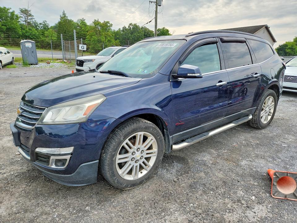 59819756 :رقم المزاد ، 1GNKVGKD2FJ364966 vin ، 2015 Chevrolet Traverse مزاد بيع
