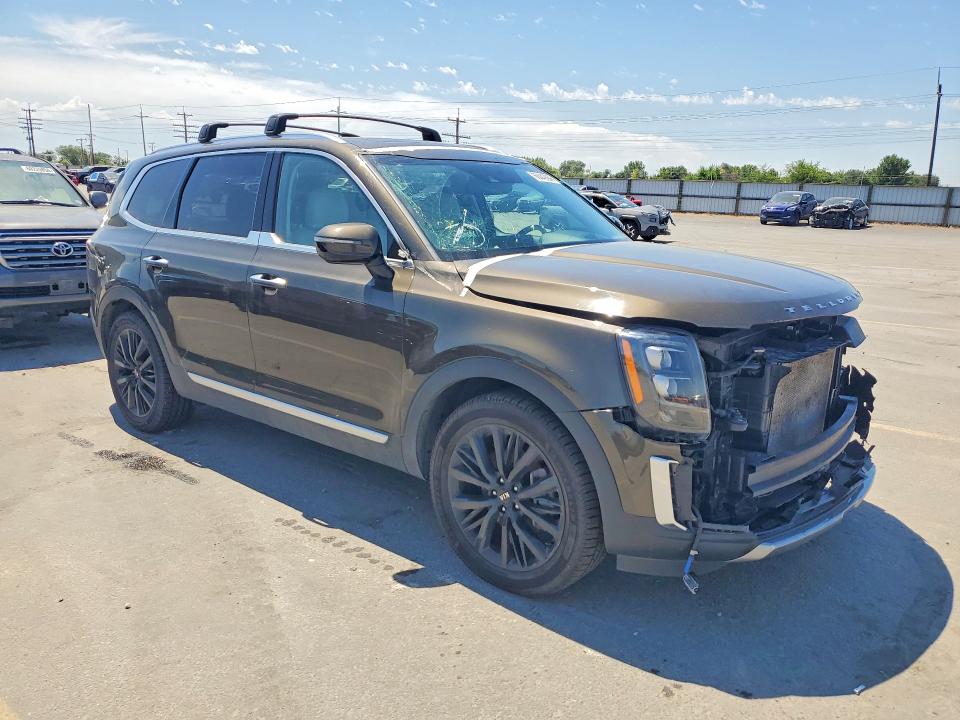 2021 Kia Telluride მანქანა იყიდება აუქციონზე, vin: 5XYP5DHC7MG128371, აუქციონის ნომერი: 60442696