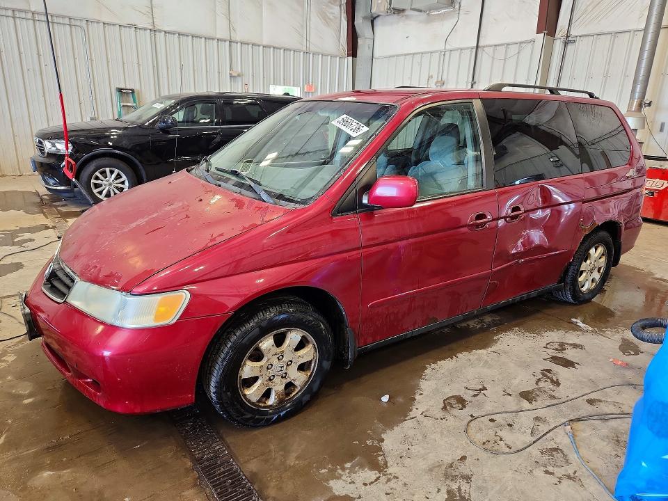 59686736 :رقم المزاد ، 5FNRL18672B044692 vin ، 2002 Honda Odyssey مزاد بيع