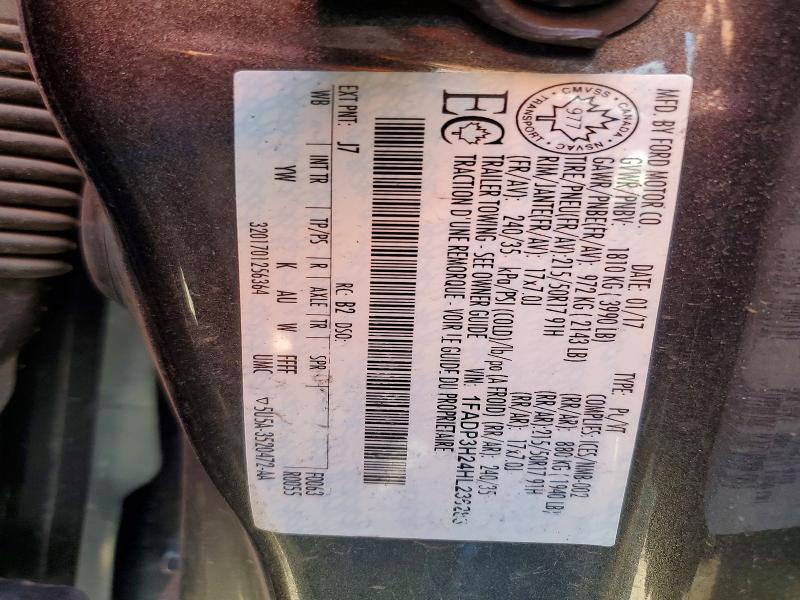 Продажа на аукционе авто 2017 Ford Focus, vin: 1FADP3H24HL236283, номер лота: 63413716