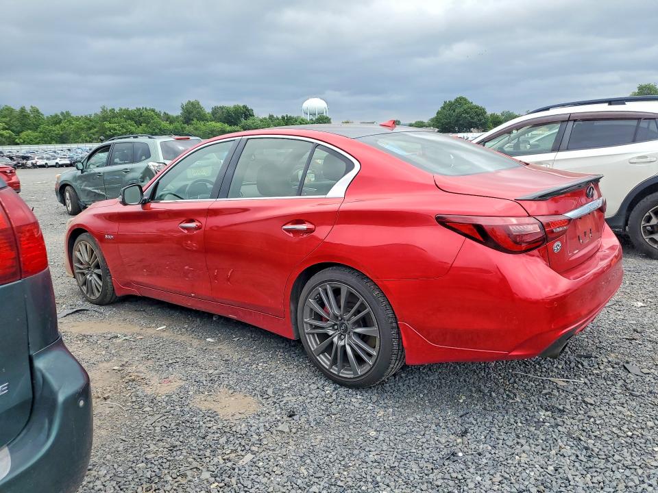 61598696 :رقم المزاد ، JN1FV7AR6JM480365 vin ، 2018 Infiniti Q50 مزاد بيع