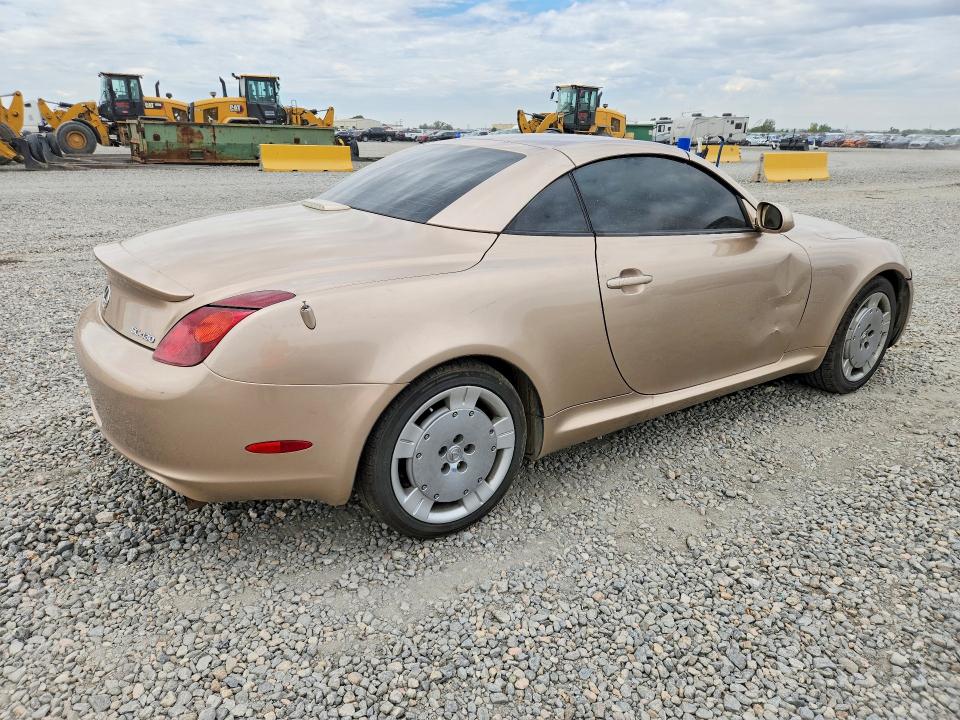 Aukcja sprzedaży 2002 Lexus Sc, vin: JTHFN48Y120032650, numer aukcji: 61955556