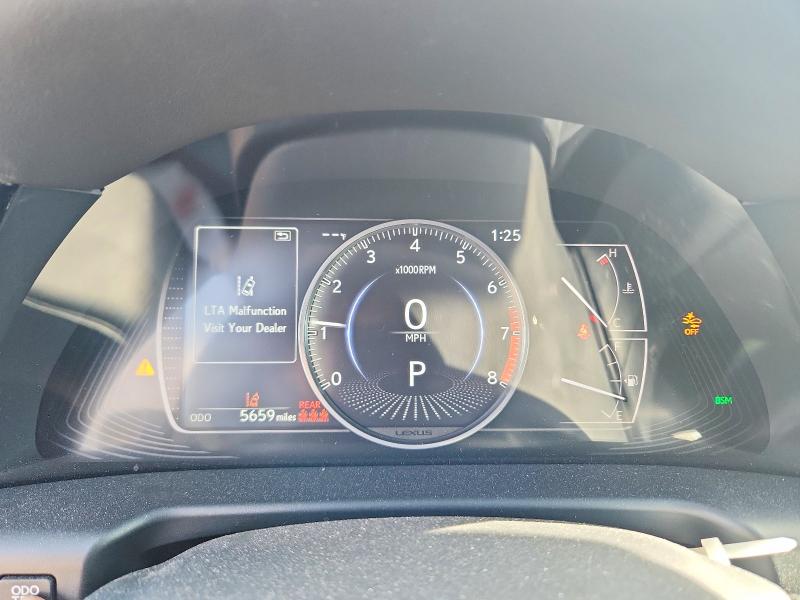 61047346 :رقم المزاد ، 58ACZ1B15SU205800 vin ، 2025 Lexus Es 350 مزاد بيع