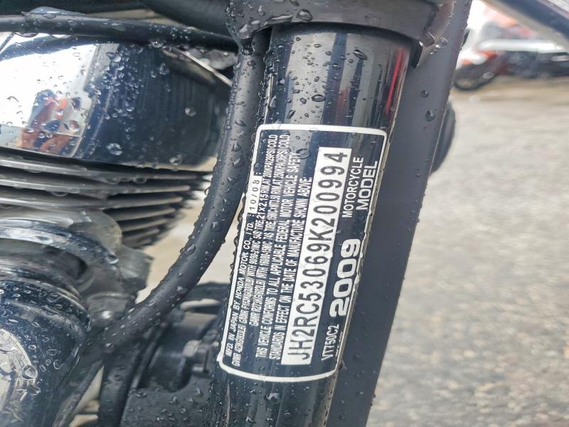 Продаж на аукціоні авто 2009 Honda Vt750, vin: JH2RC53069K200994, номер лоту: 62692816