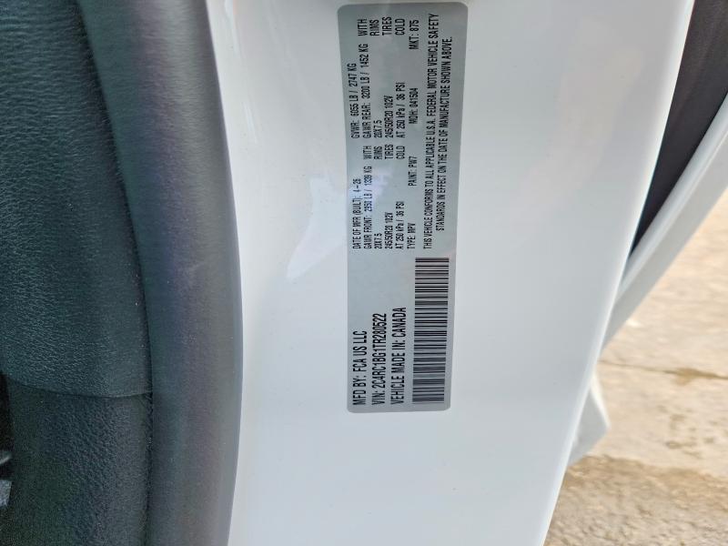 Продаж на аукціоні авто 2026 Chrysler Pacifica, vin: 2C4RC1BG1TR280522, номер лоту: 62335546