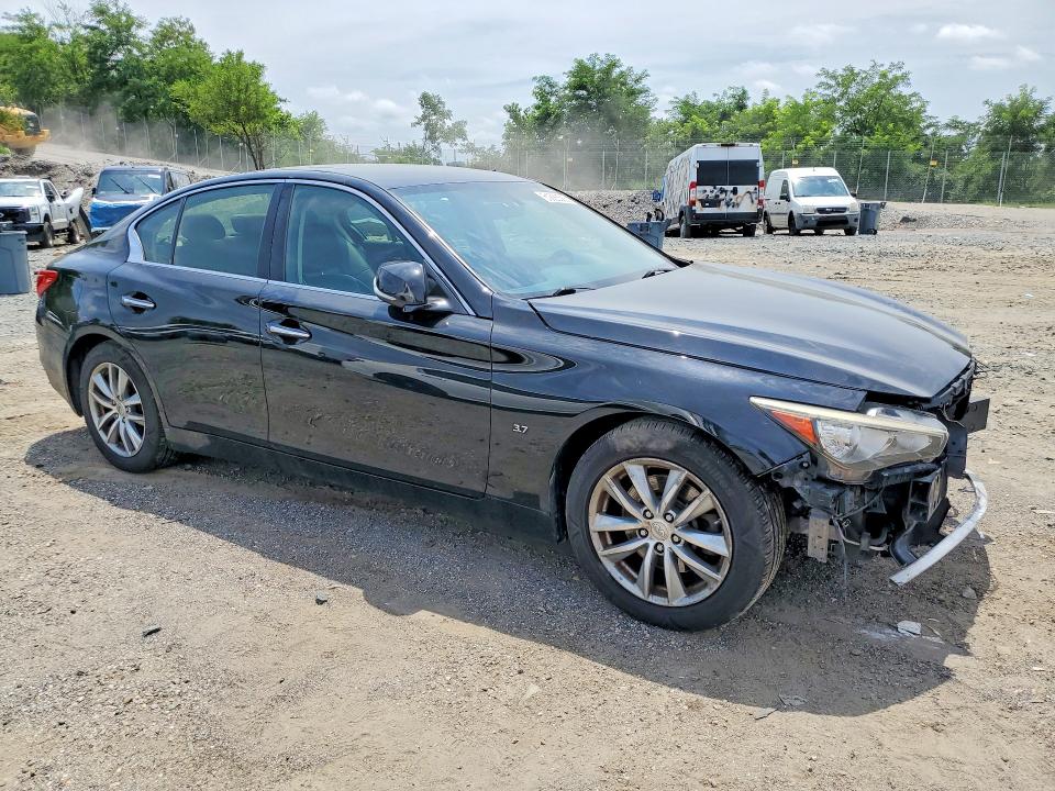 2014 Infiniti Q50 მანქანა იყიდება აუქციონზე, vin: JN1BV7AR1EM708101, აუქციონის ნომერი: 61685566