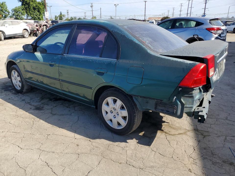 2002 Hond Civic მანქანა იყიდება აუქციონზე, vin: 2HGES26772H541837, აუქციონის ნომერი: 61630756