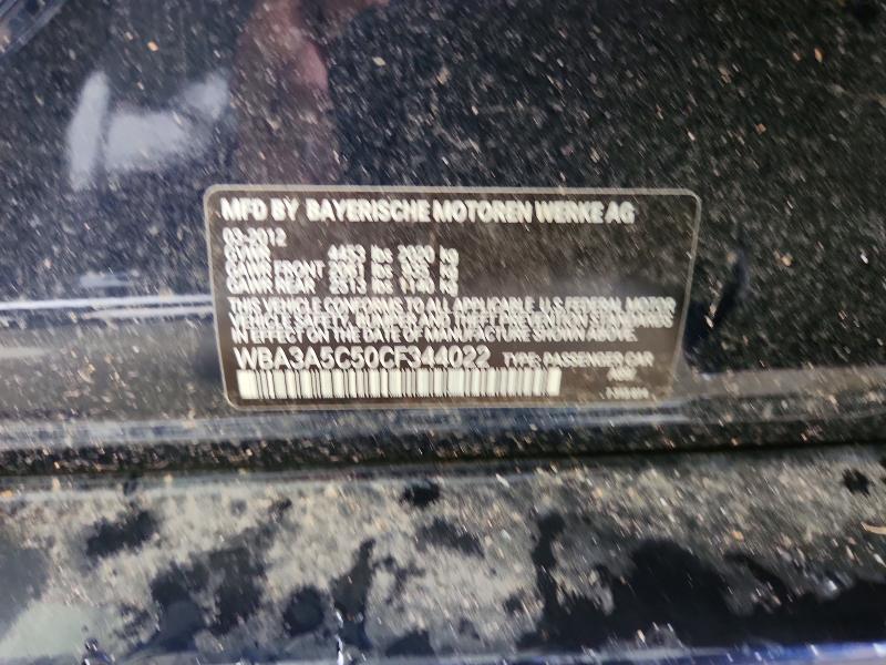 Продаж на аукціоні авто 2012 Bmw 328, vin: WBA3A5C50CF344022, номер лоту: 61429906