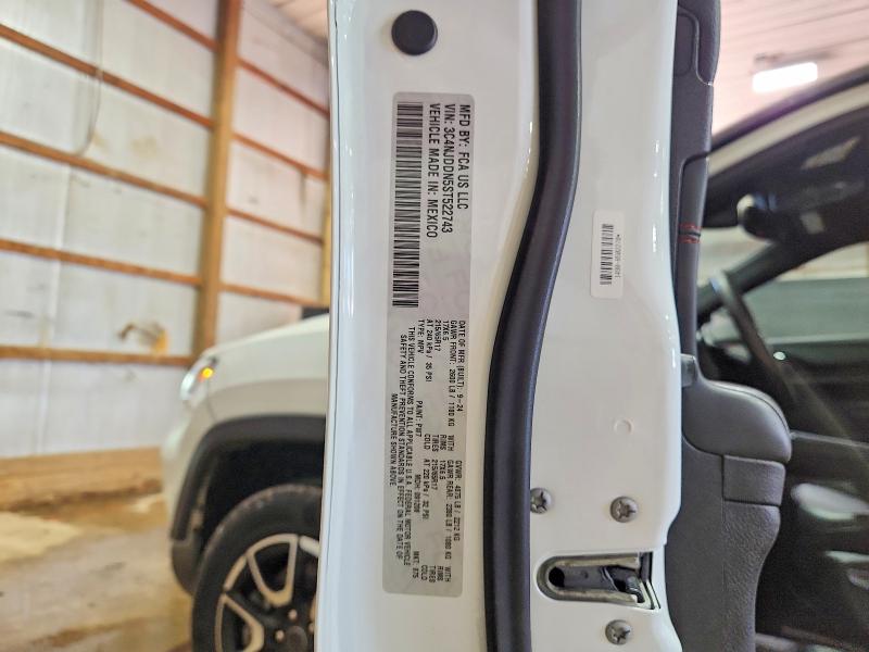 2025 Jeep Compass მანქანა იყიდება აუქციონზე, vin: 3C4NJDDN5ST522743, აუქციონის ნომერი: 59692136