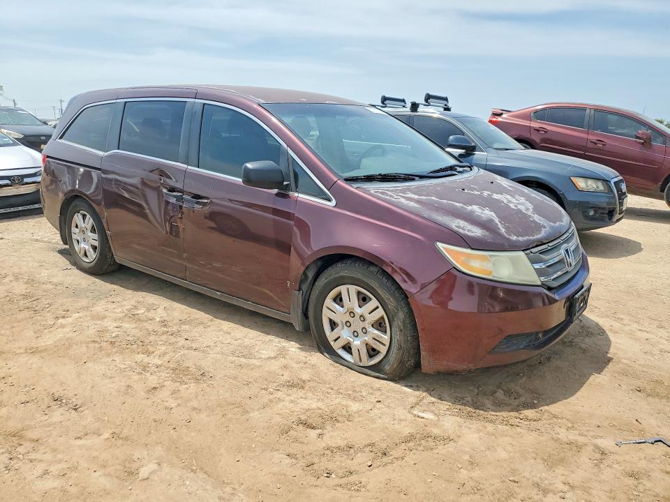 2011 Honda Odyssey მანქანა იყიდება აუქციონზე, vin: 5FNRL5H24BB083485, აუქციონის ნომერი: 61211056